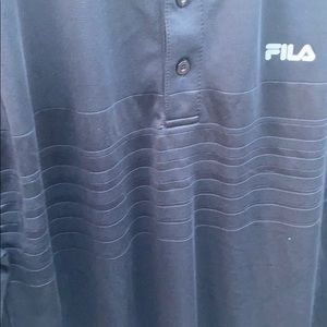 Men’s FILA Lightweight Black Shirt